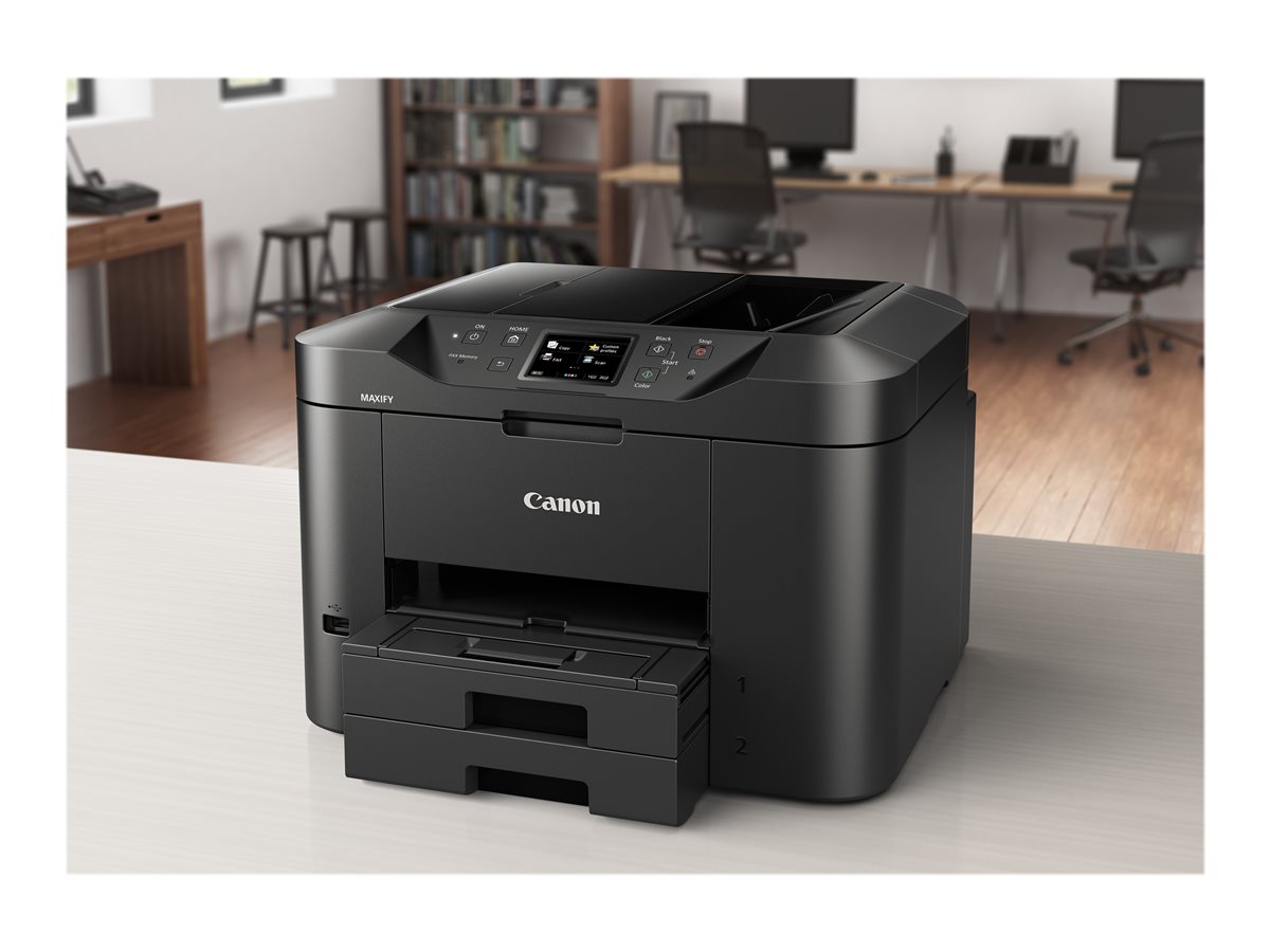 Impressora Multifunções Canon MAXIFY MB2750 Jacto Tinta A4 Cores 500 Folhas WiFi - Imagem 6