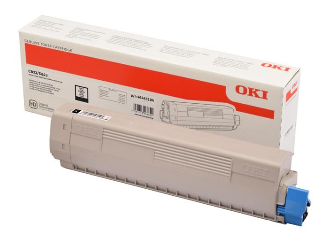Cartucho de Toner OKI Original Preto para ES 8433dn - Imagem 1