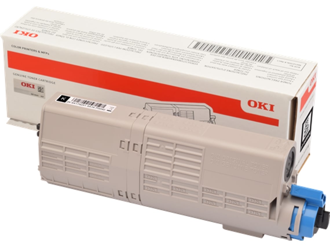 Cartucho Toner OKI Original Preto - Imagem 1