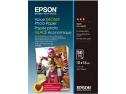 Papel Fotográfico Epson Value 10x15 Brilhante 50 folhas - Imagem 2