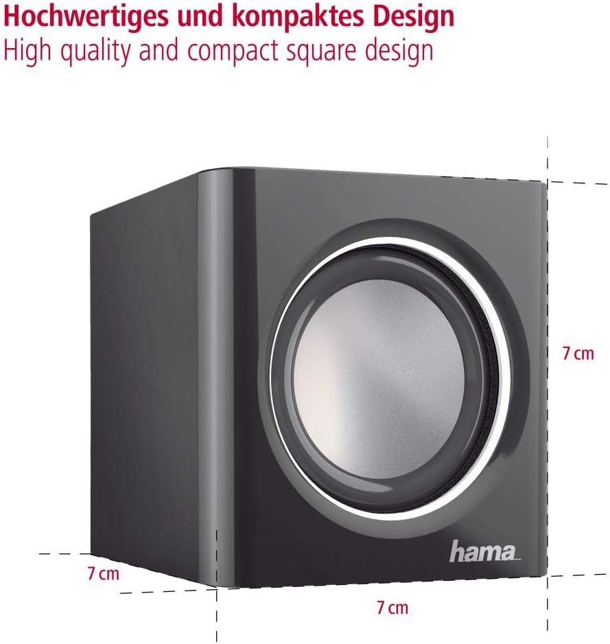 Altifalantes Hama Sonic Mobil 185 3W Preto Prata - Imagem 6