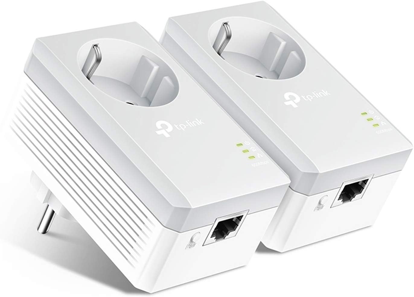 Kit Powerline TP-Link TL-PA4010P AV500 Tomada Integrada Duo