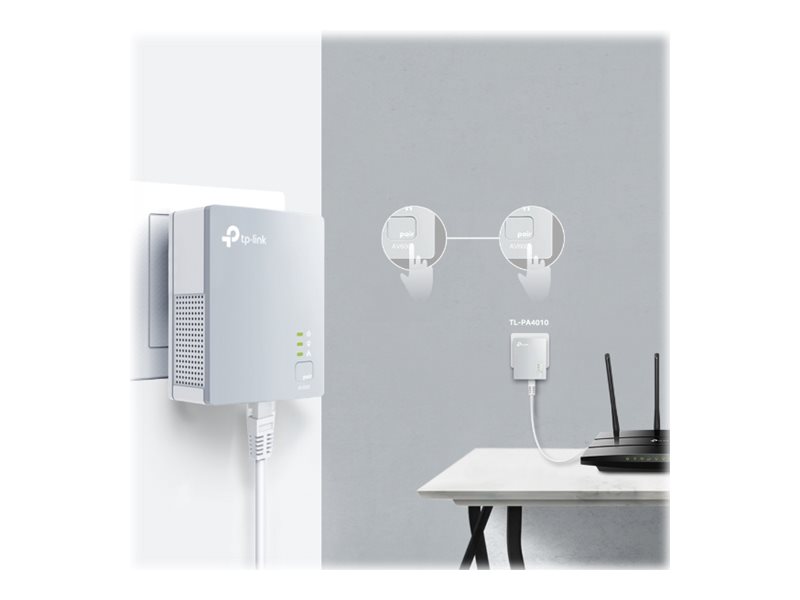 Kit Powerline TP-Link TL-PA4010 HomePlug AV Duo - Imagem 4