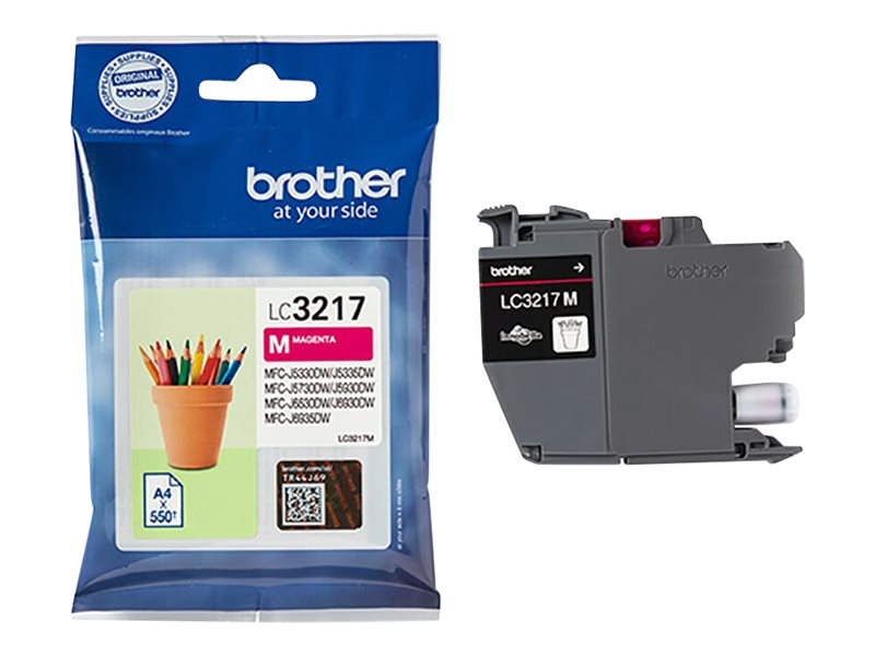 Tinteiro Brother LC3217M Original Magenta - Imagem 2