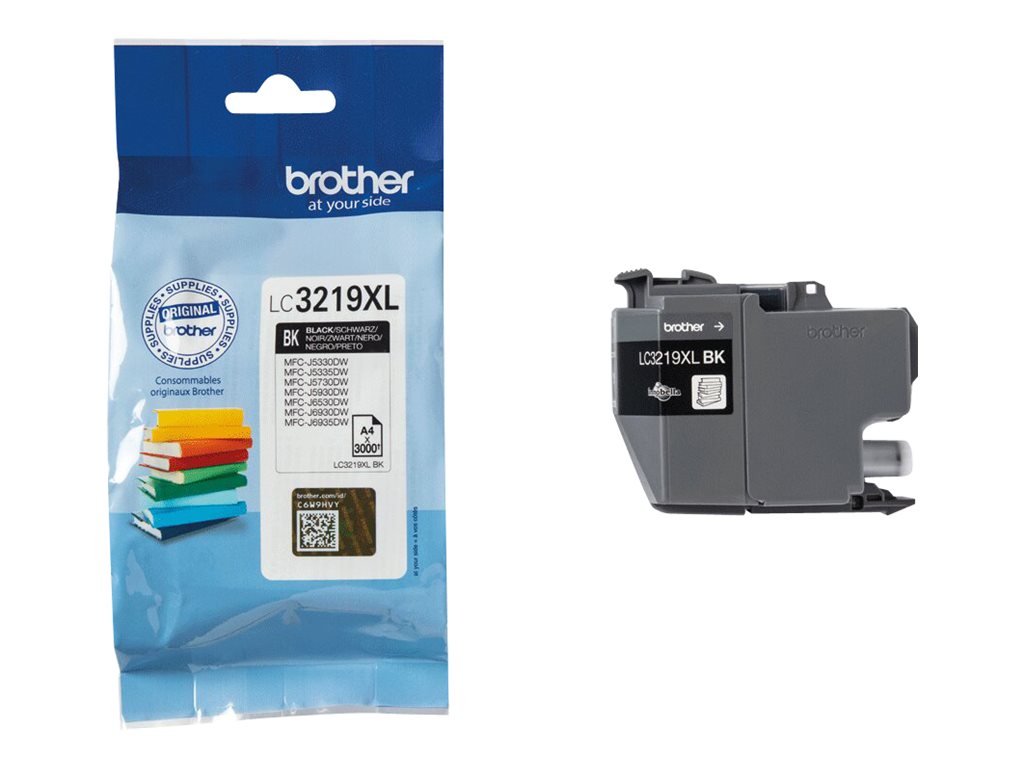Tinteiro Brother LC3219XLBK Preto XL Original - Imagem 3