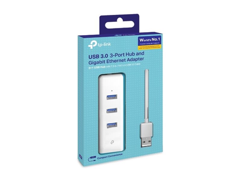 Adaptador de Rede TP-Link UE330 USB 3.0 Gigabit Ethernet - Imagem 2