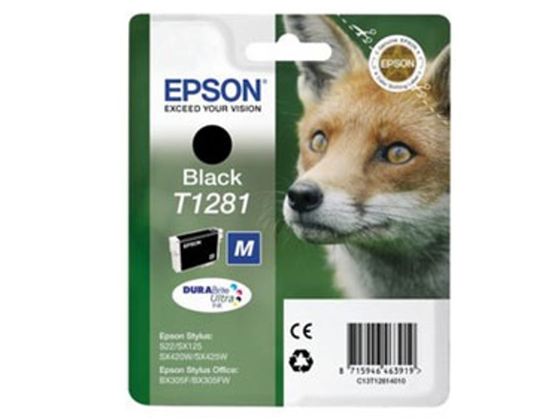 Tinteiro Epson T1281 Preto M - Imagem 4