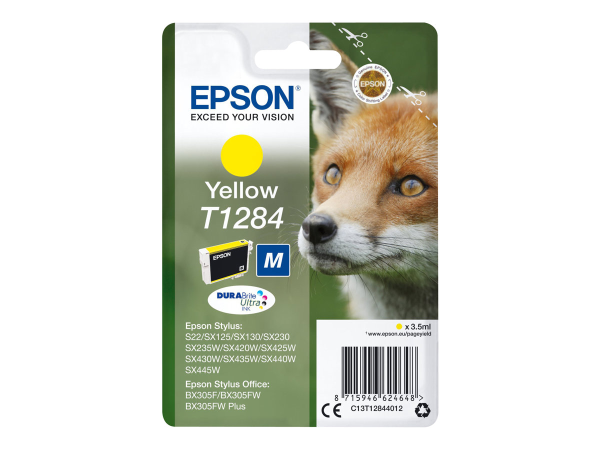 Tinteiro Epson T1284 Amarelo Original