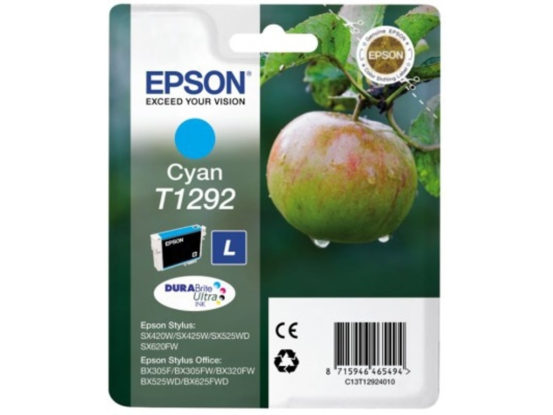 Tinteiro Epson T1292 Cyan L Original - Imagem 1