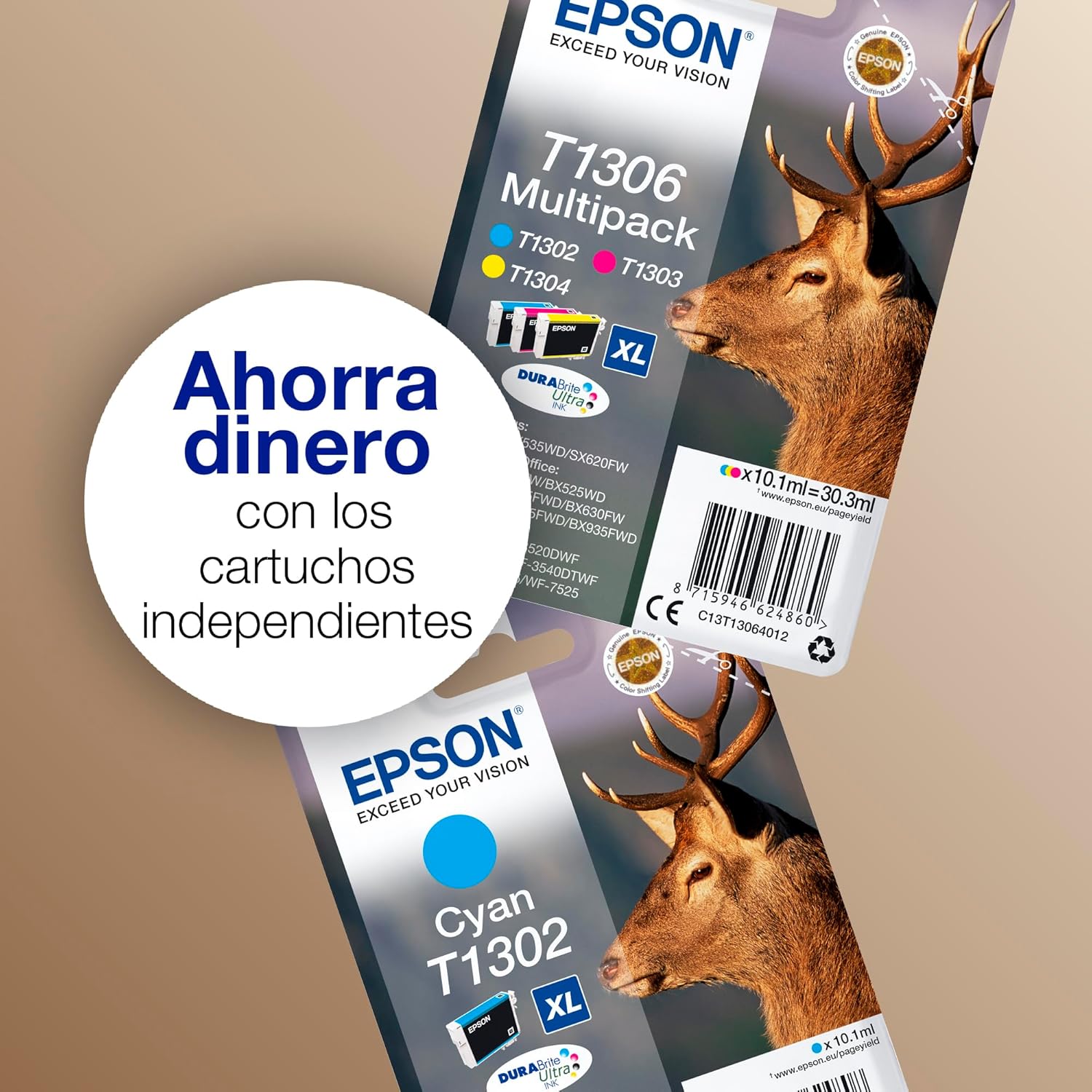 Tinteiro Epson T1301 XL Preto - Imagem 4