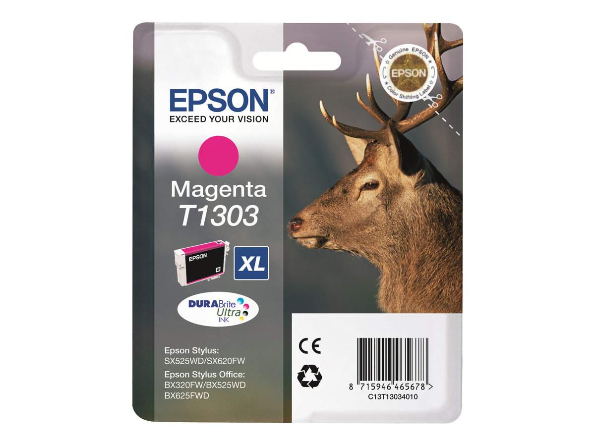 Tinteiro Epson T1303 XL Magenta Original - Imagem 3