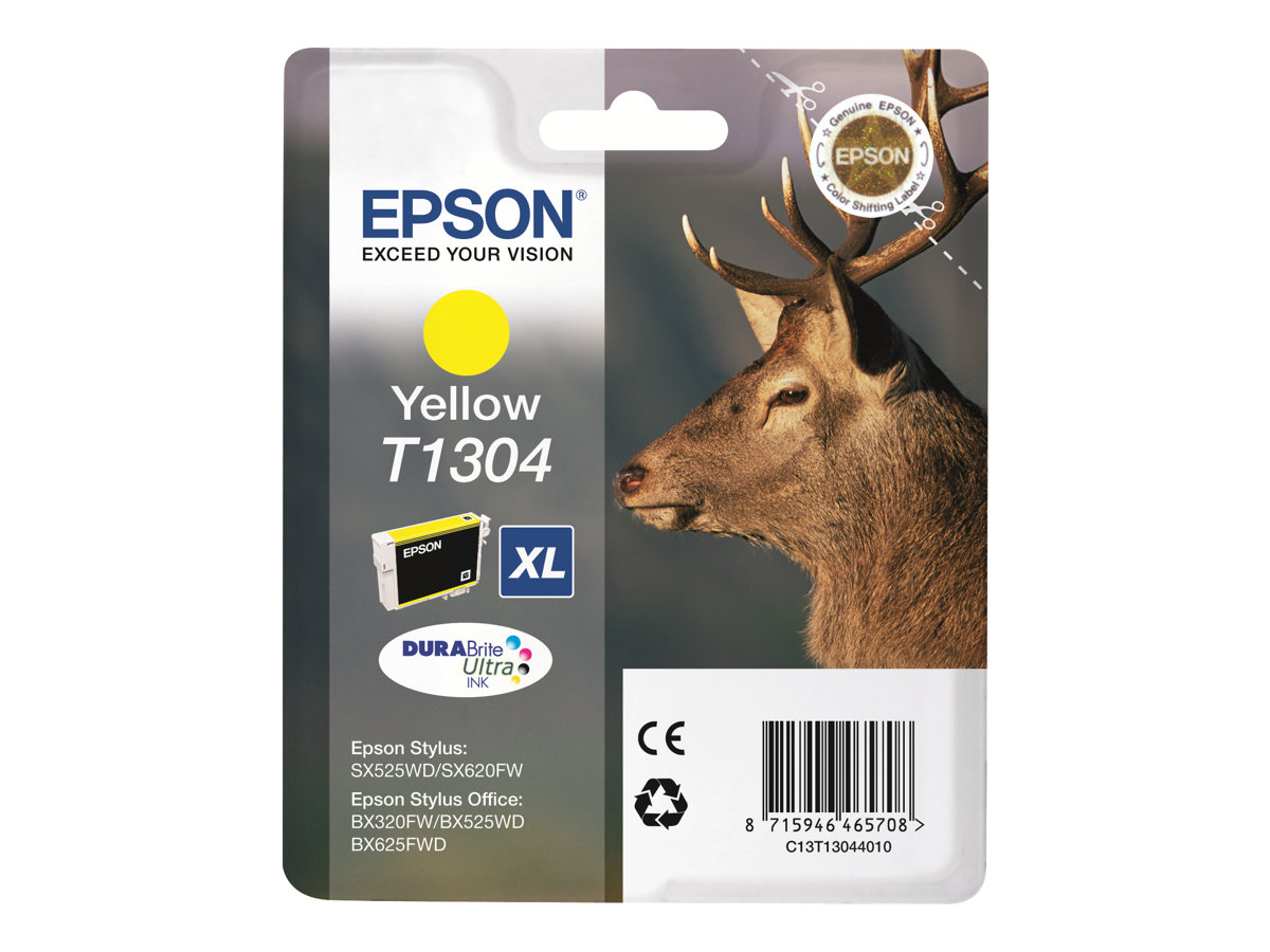 Tinteiro Epson T1304 Amarelo XL Original - Imagem 4