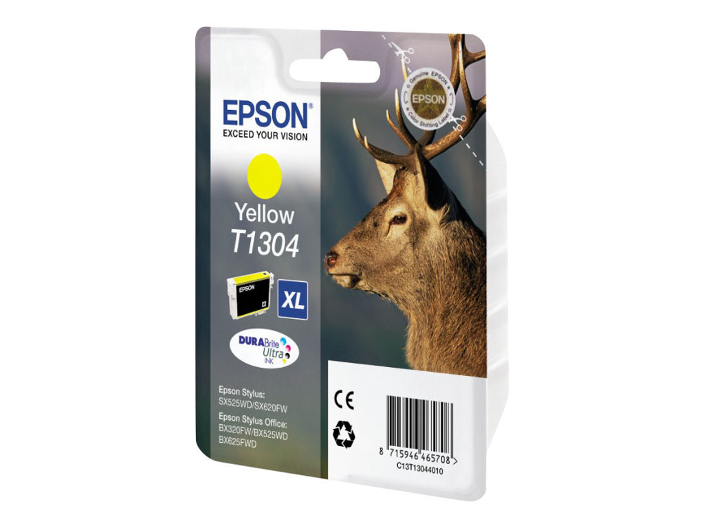Tinteiro Epson T1304 Amarelo XL Original - Imagem 3