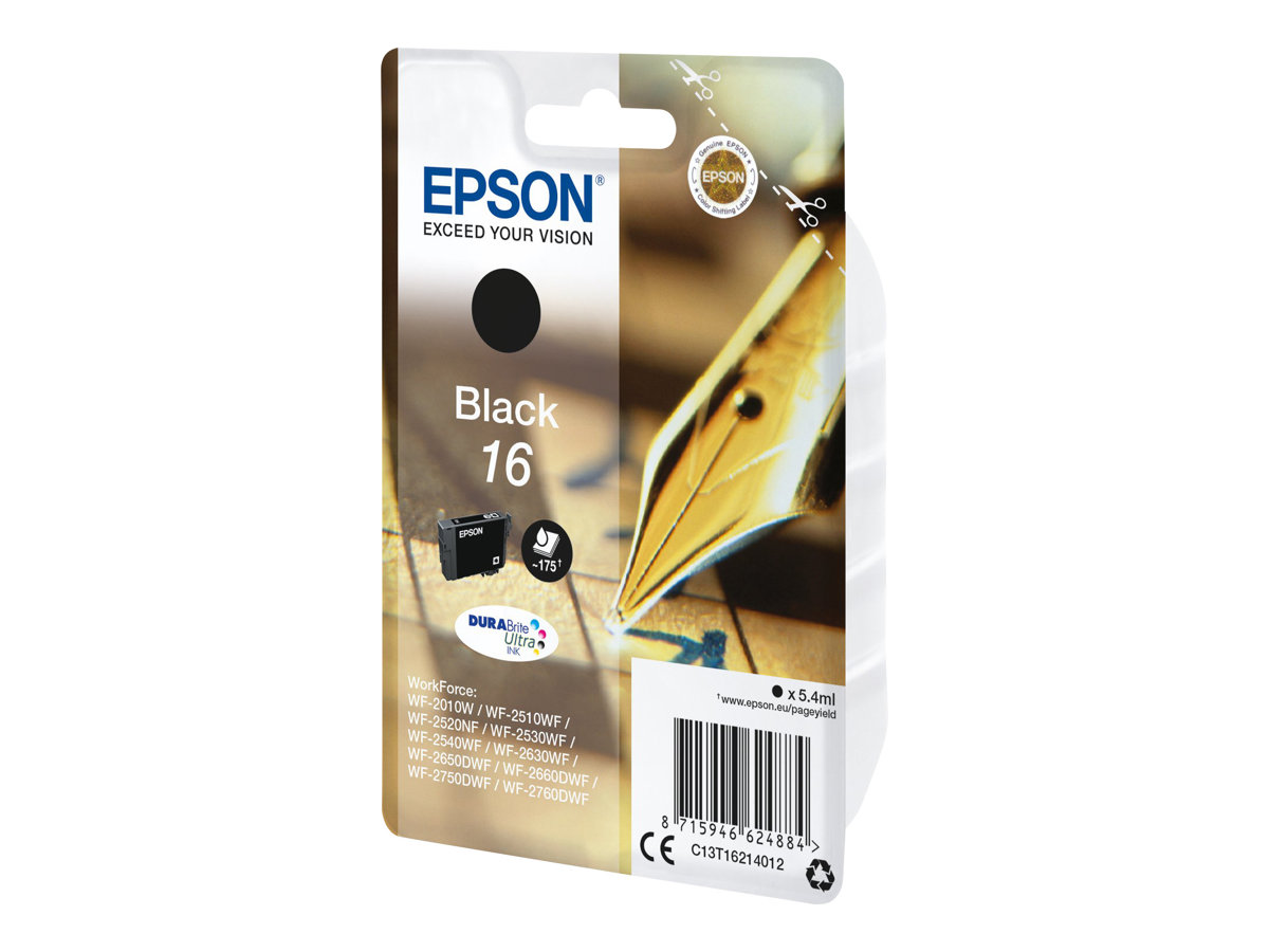 Tinteiro Epson 16 Preto 5.4 ml