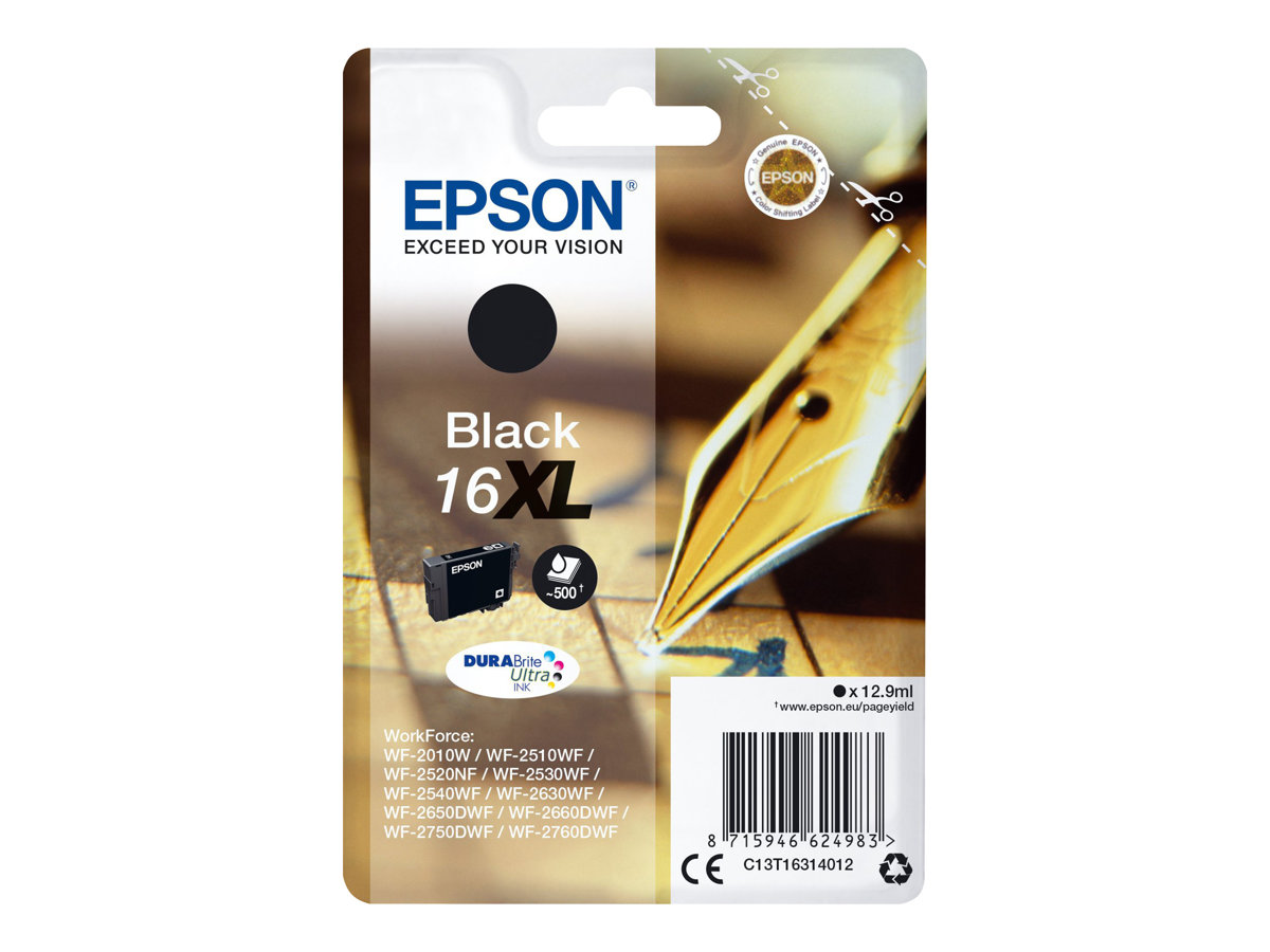 Tinteiro Epson 16XL Preto XL