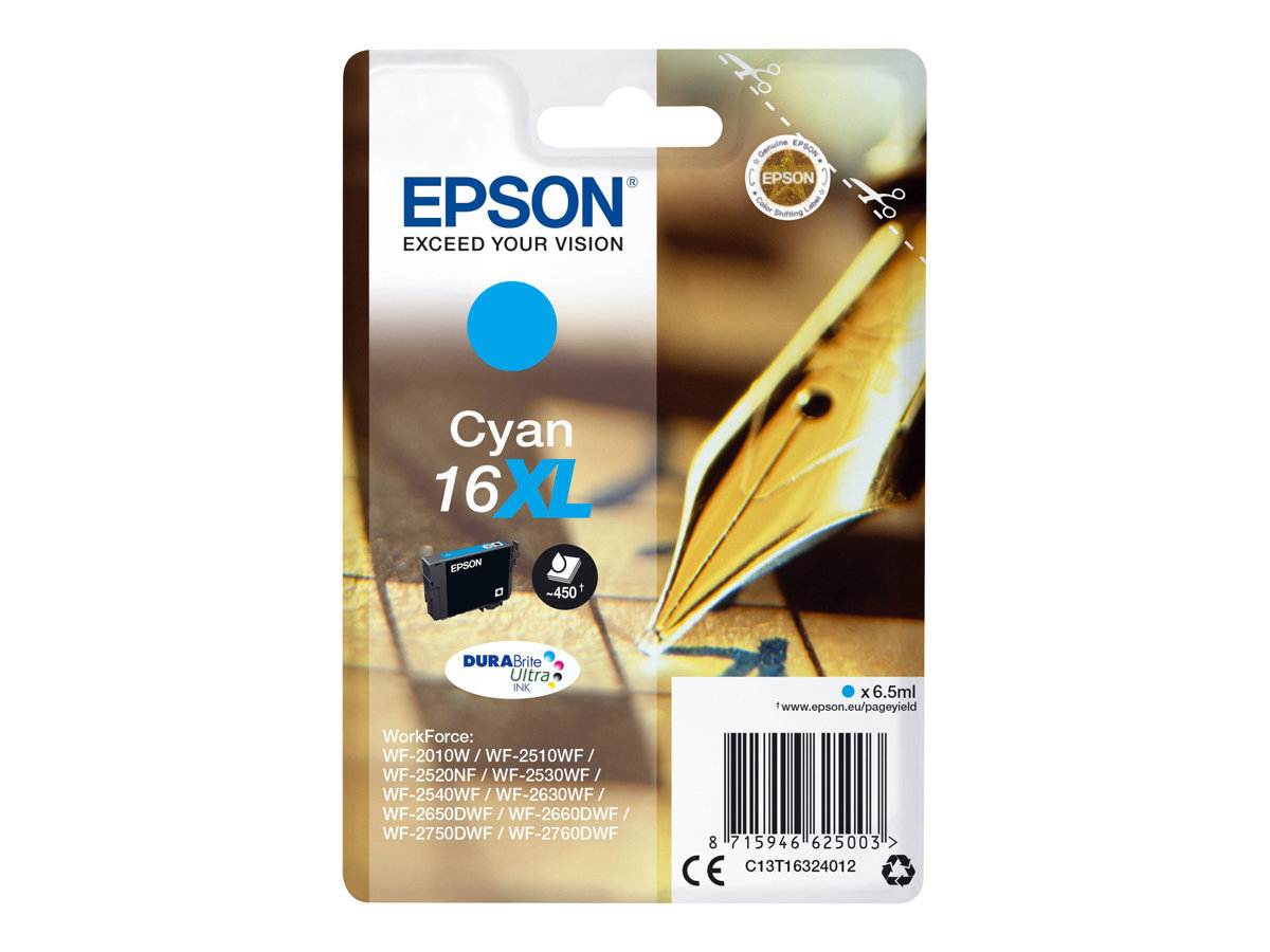 Tinteiro Epson 16XL Ciano XL