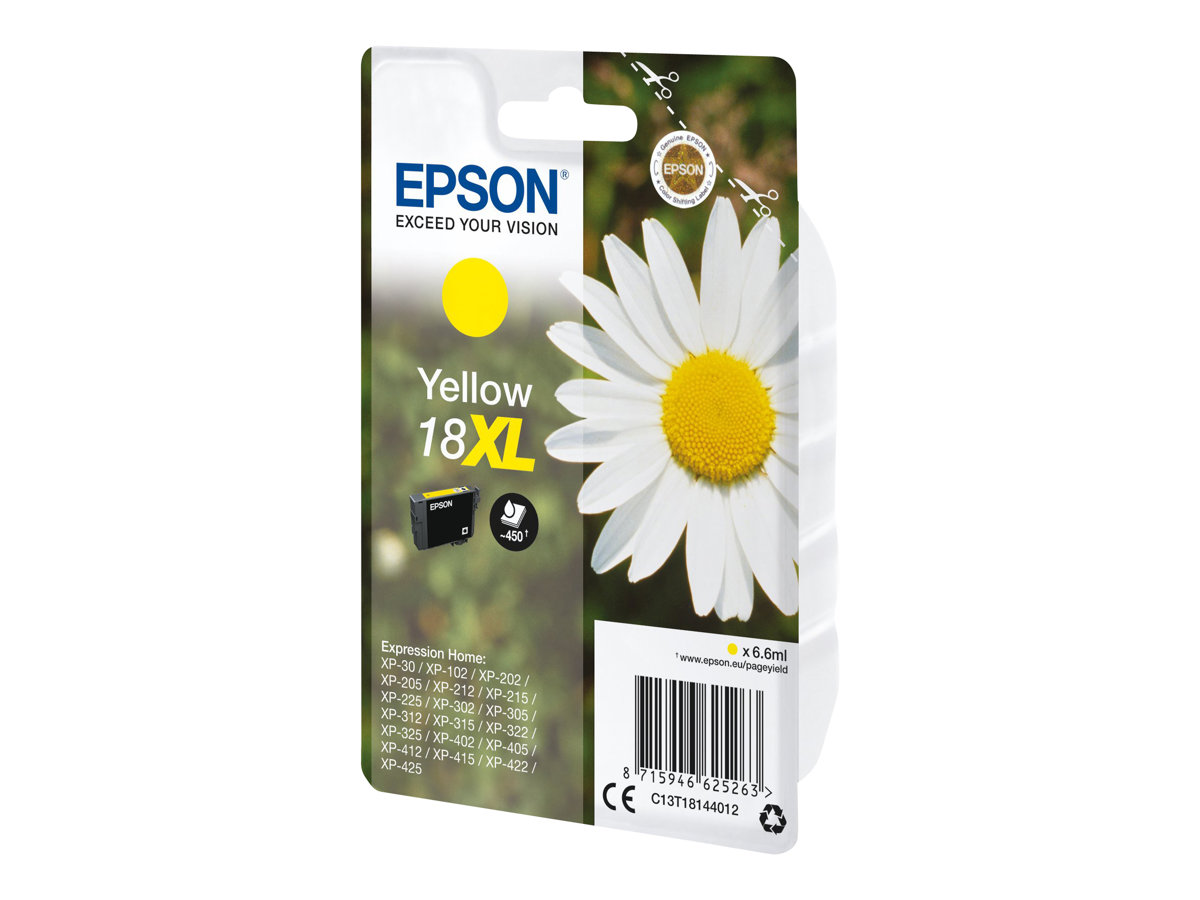 Tinteiro Epson 18XL Amarelo XL Original - Imagem 2