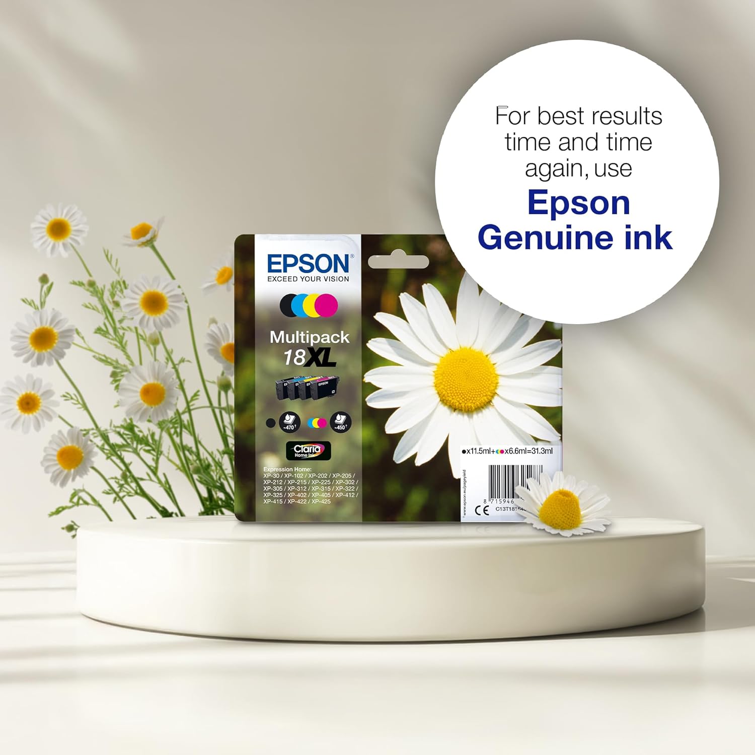Tinteiro Epson 18XL XL Multipack 4 Cores Original - Imagem 3