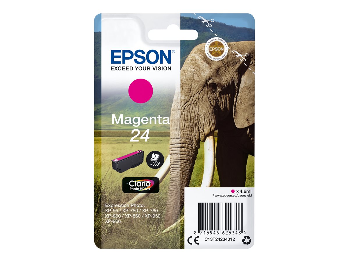 Tinteiro Epson 24 Magenta Original 4.6 ml - Imagem 1