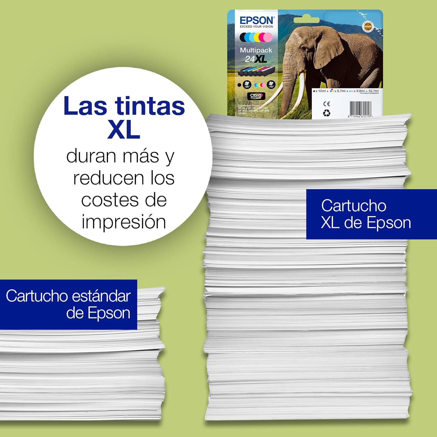 Tinteiro Epson 24XL Preto Original - Imagem 4