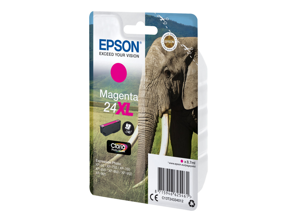 Tinteiro Epson 24XL Magenta XL Original - Imagem 2