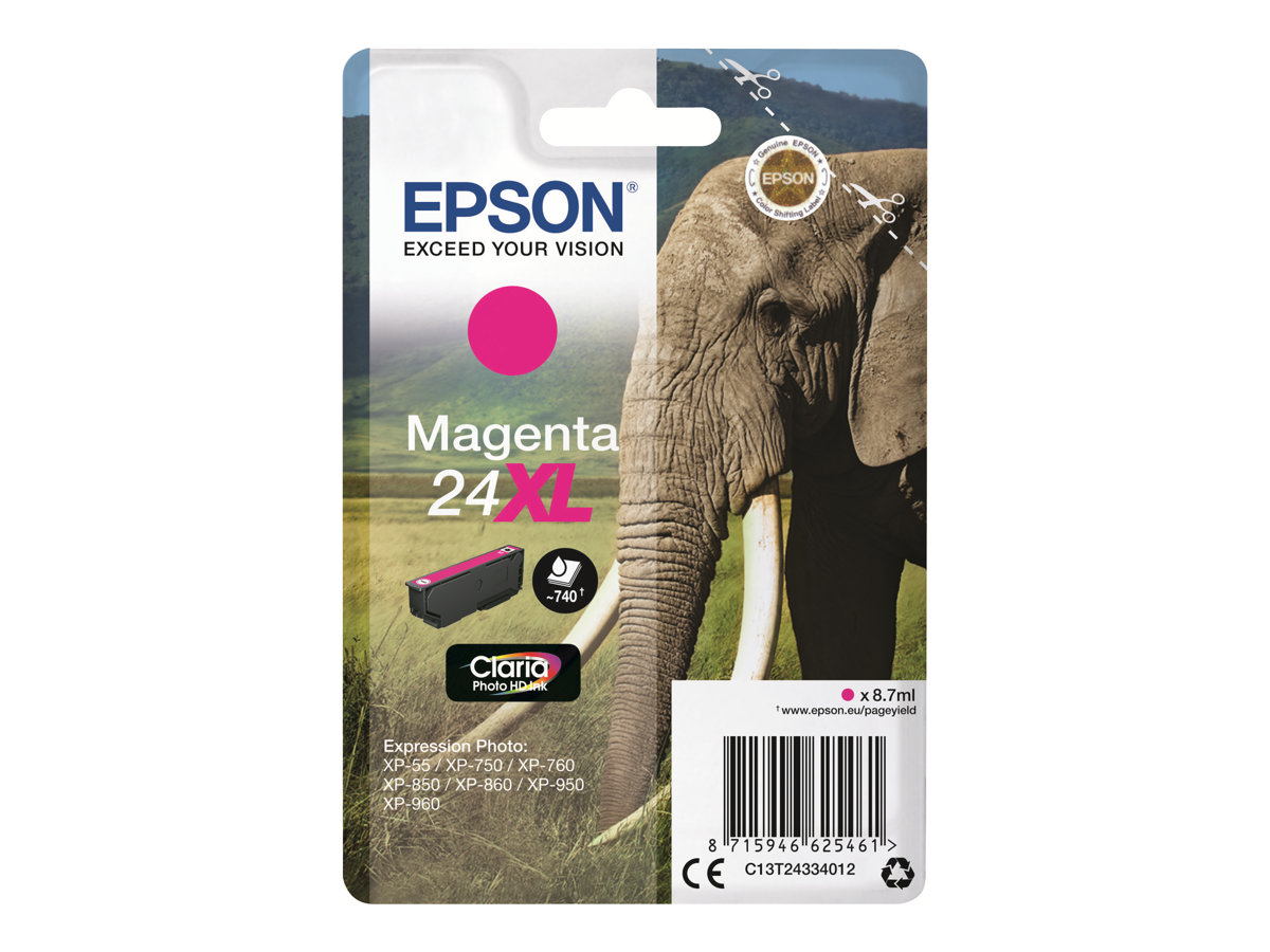 Tinteiro Epson 24XL Magenta XL Original - Imagem 3