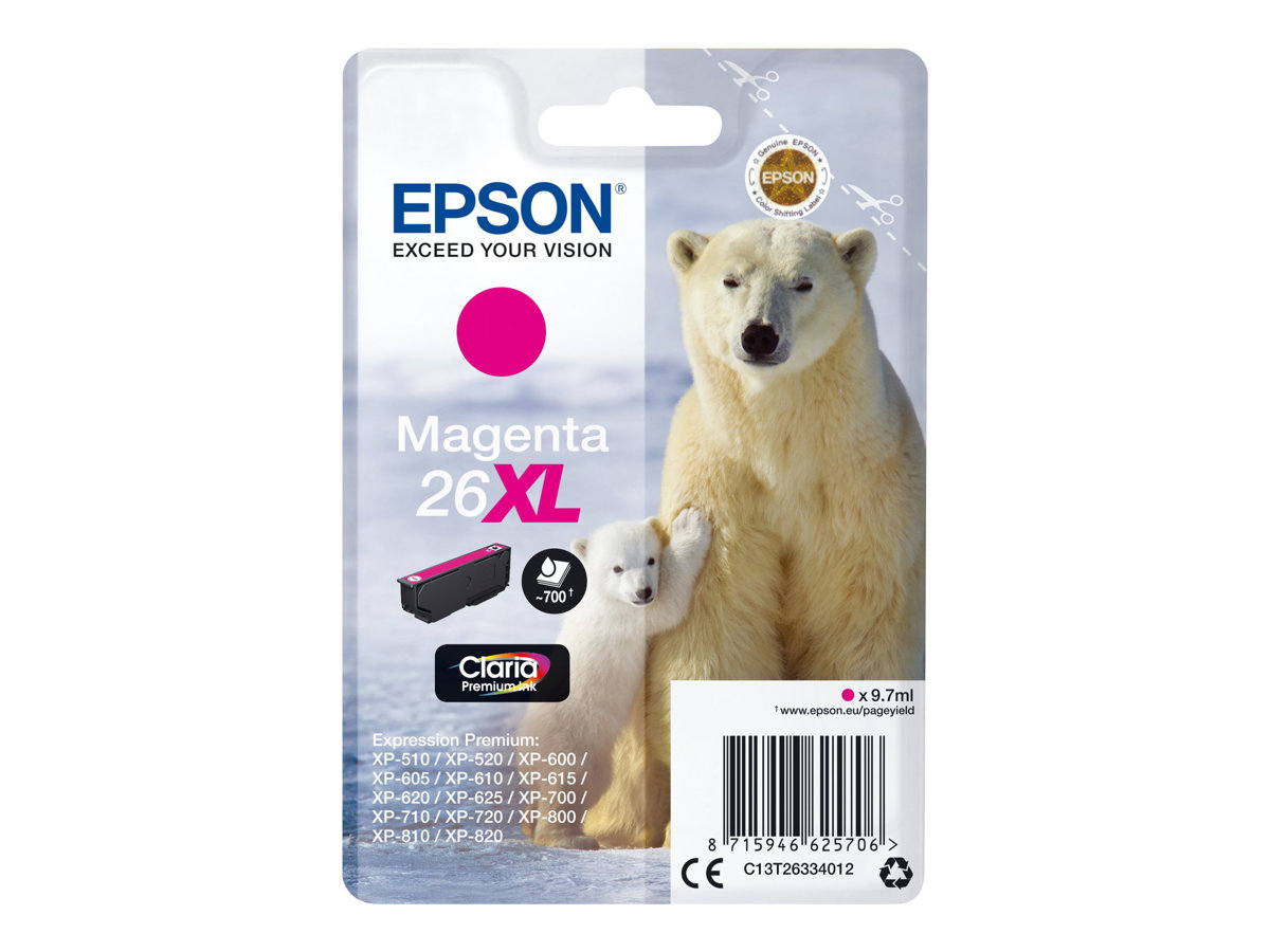 Tinteiro Epson 26XL Magenta XL Original - Imagem 2