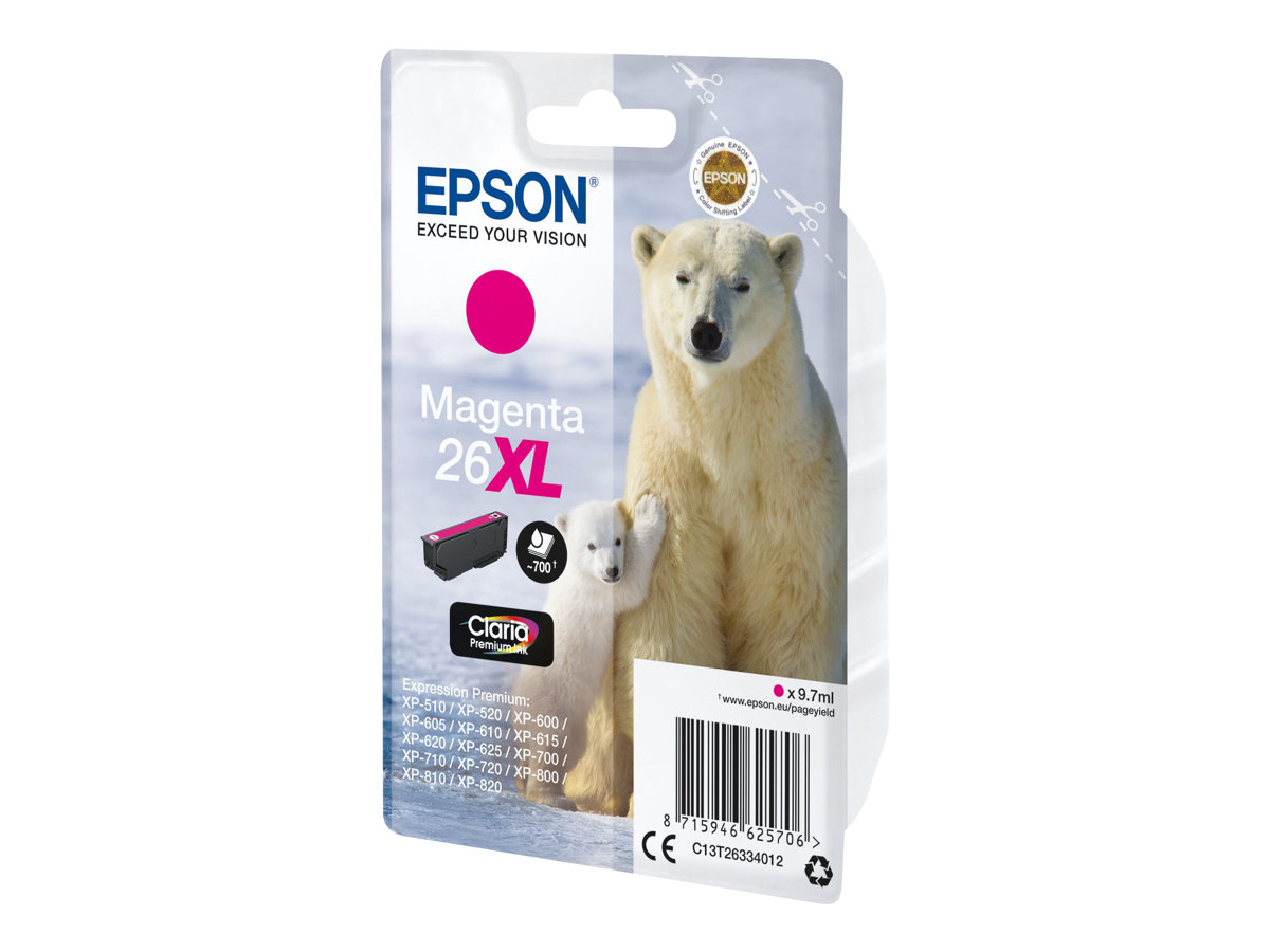 Tinteiro Epson 26XL Magenta XL - Imagem 2