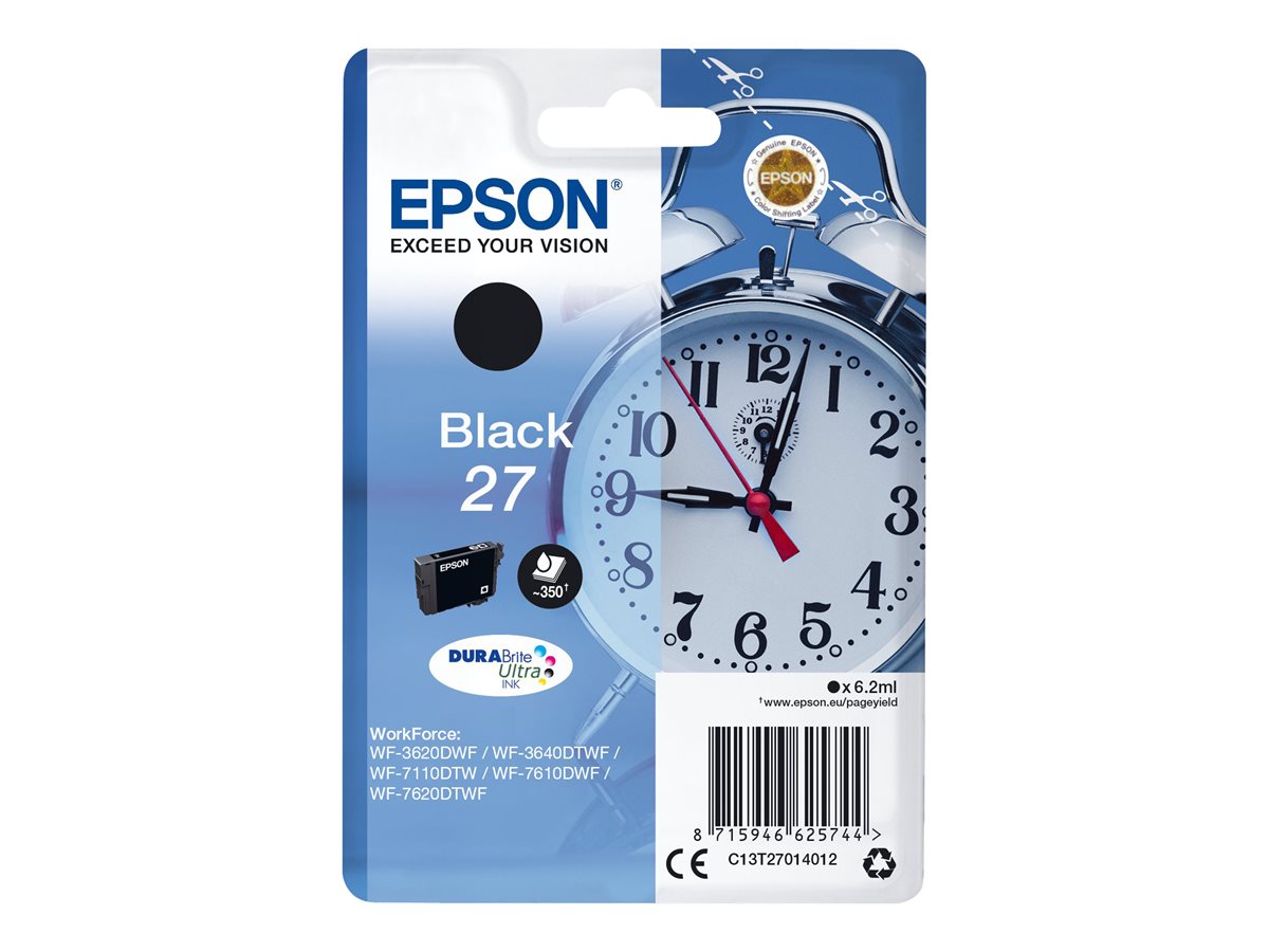 Tinteiro Epson 27 Preto 6.2ml Original