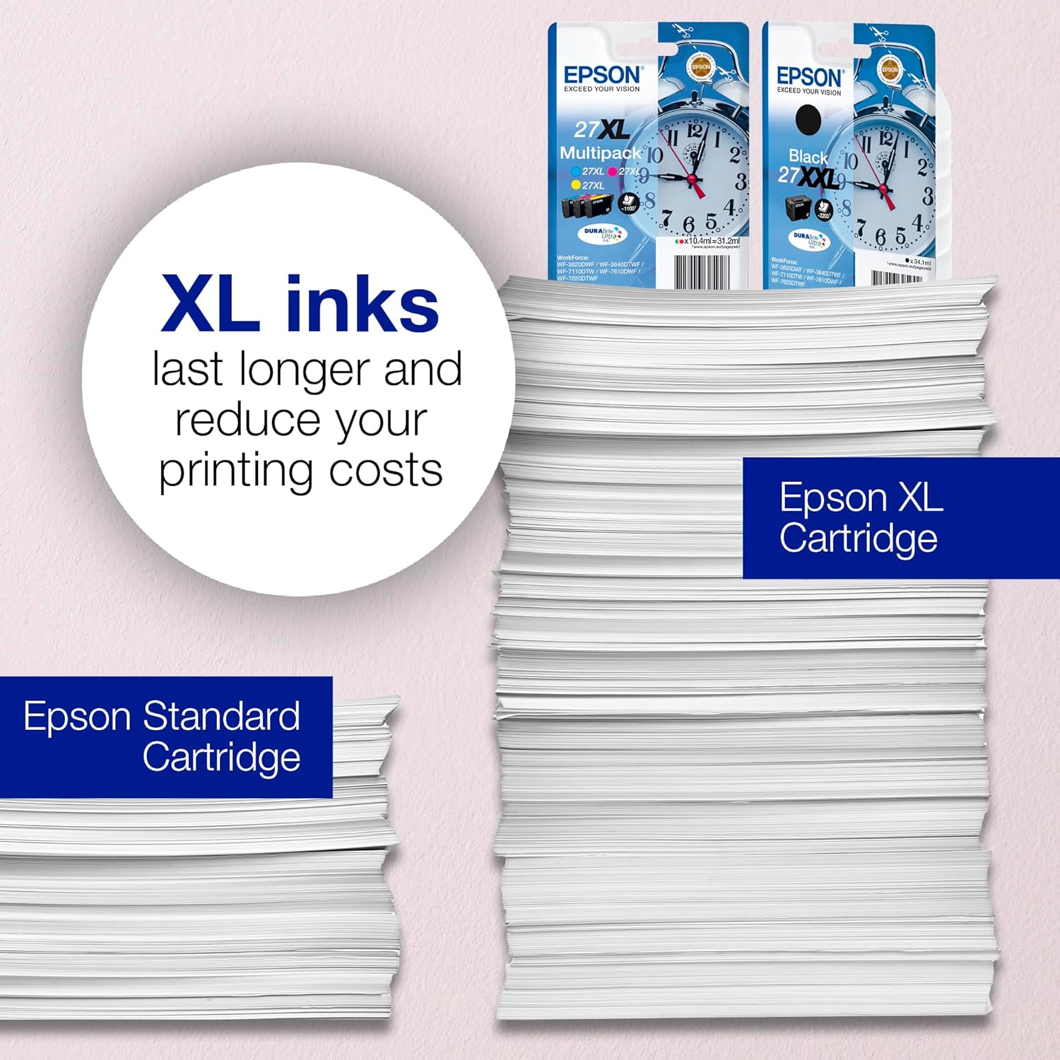 Tinteiro Epson 27 Magenta 3.6ml Original - Imagem 4
