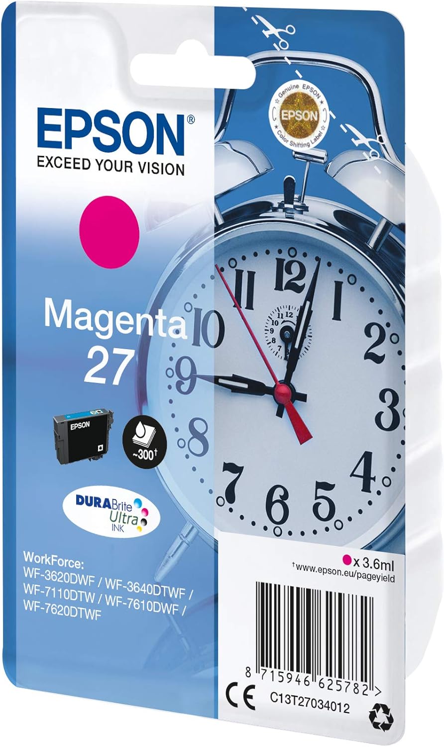 Tinteiro Epson 27 Magenta Original - Imagem 2