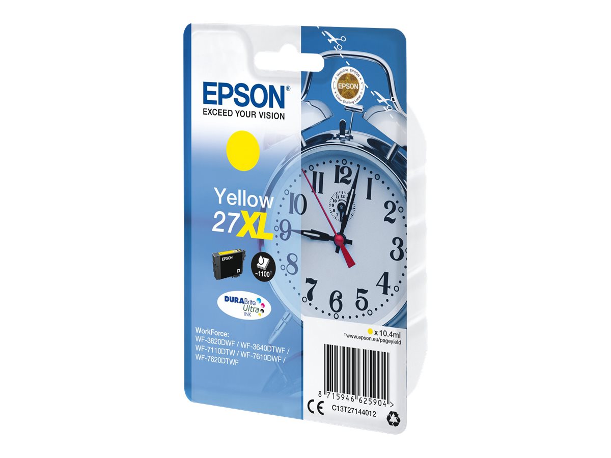 Tinteiro Epson 27 XL Amarelo Original - Imagem 4
