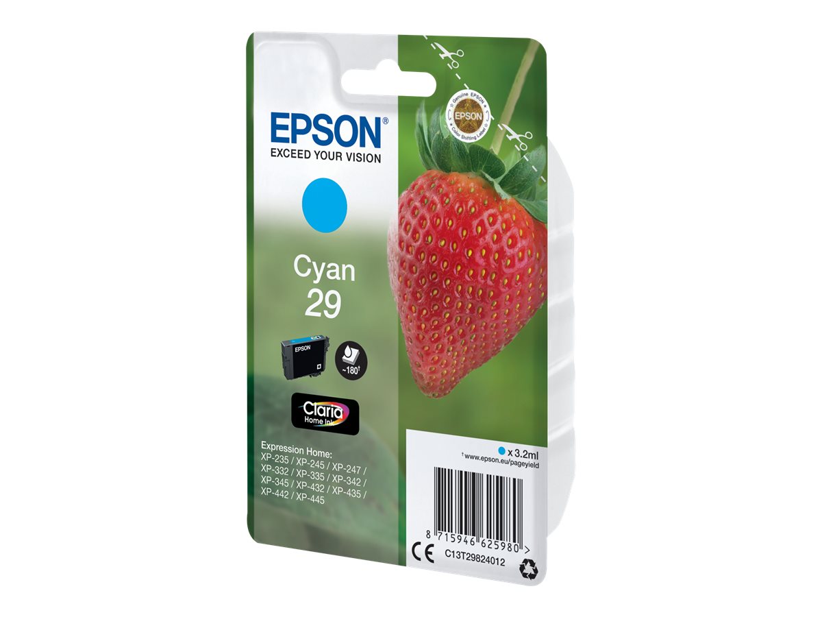 Tinteiro Epson 29 Ciano Original - Imagem 2