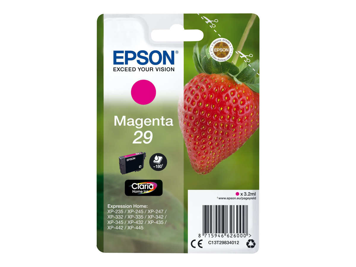 Tinteiro Epson 29 Original Magenta 3.2 ml