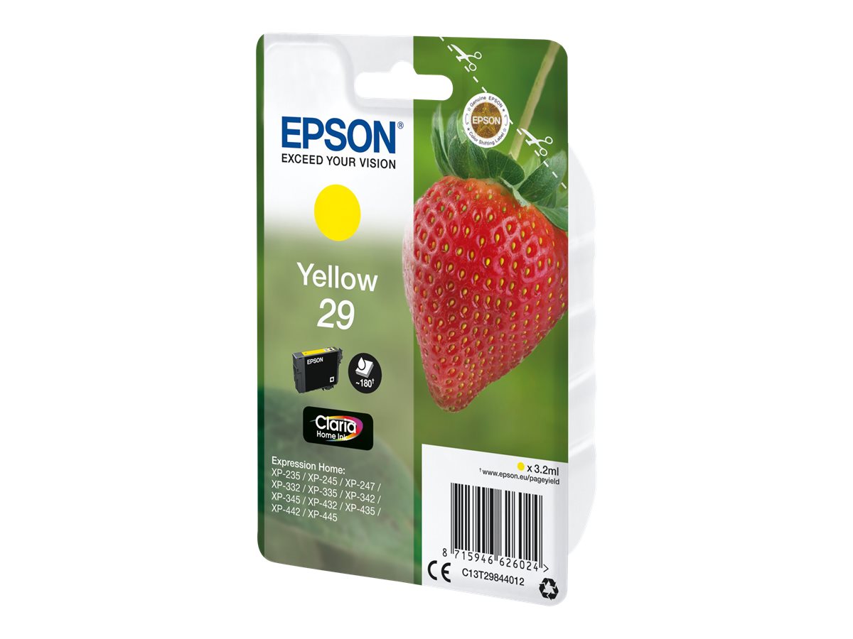 Tinteiro Epson 29 Amarelo Original - Imagem 2