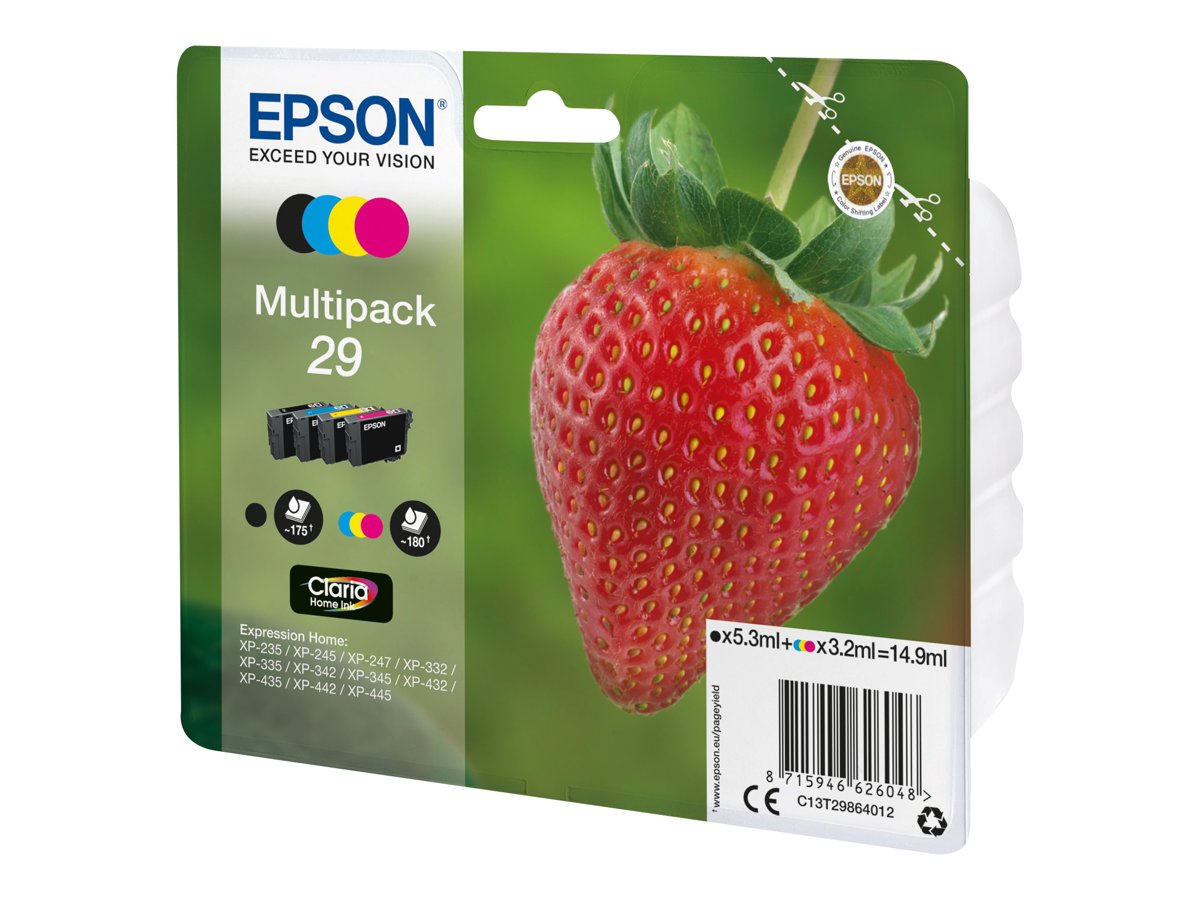 Tinteiro Multipack Epson 29 Original 4 Cores - Imagem 2