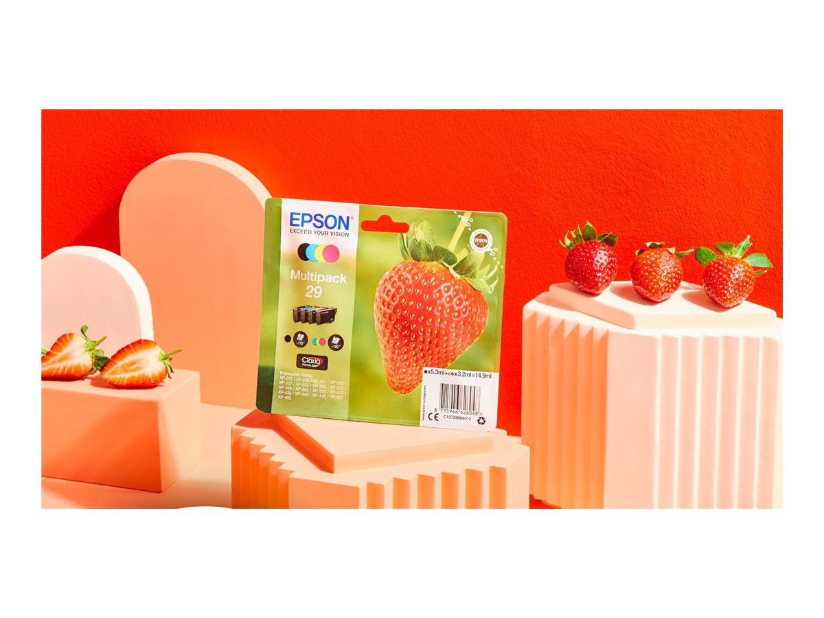 Pack Tinteiros Epson 29 Multipack Preto Ciano Magenta Amarelo - Imagem 5