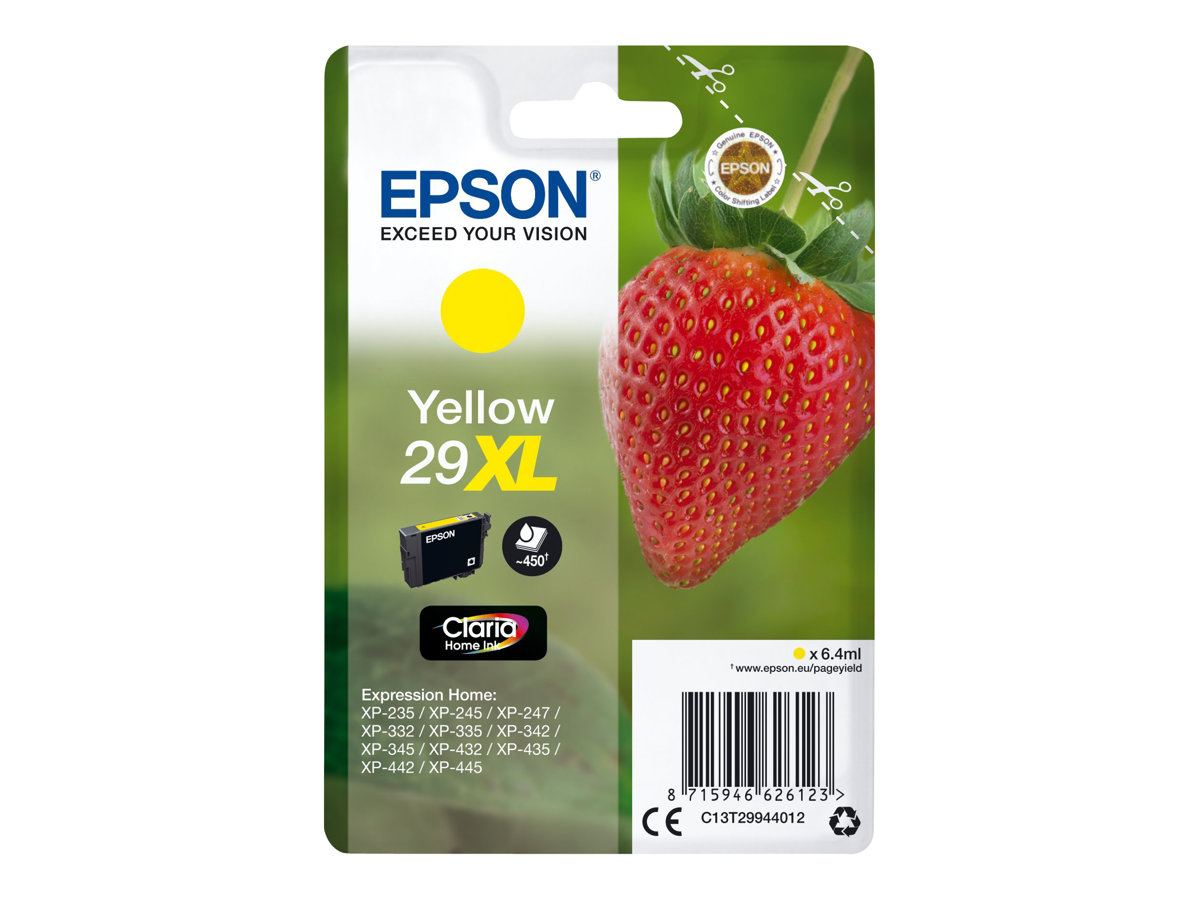 Tinteiro Epson 29XL Amarelo XL