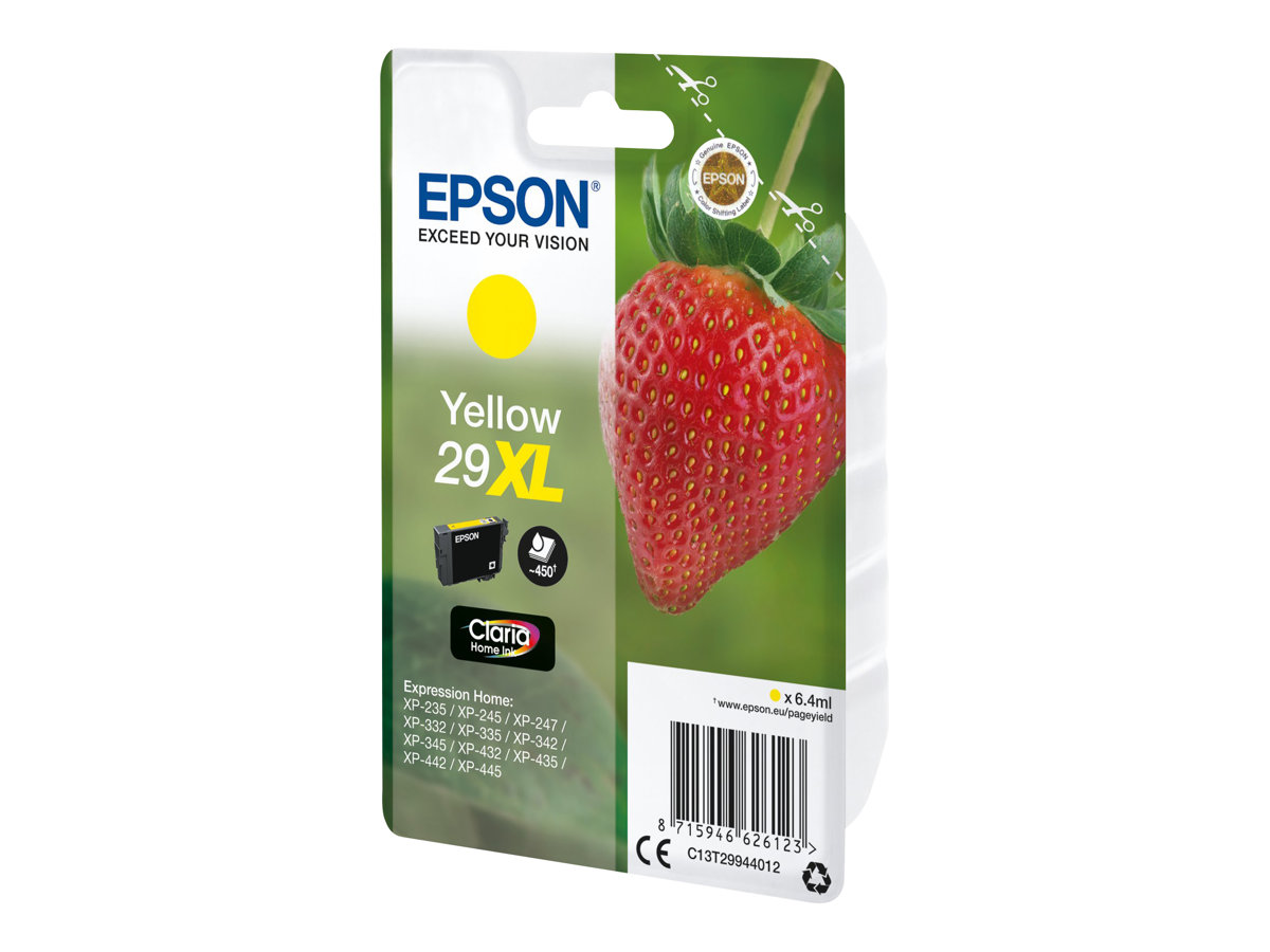 Tinteiro Epson 29XL Amarelo XL Original 6.4ml - Imagem 2
