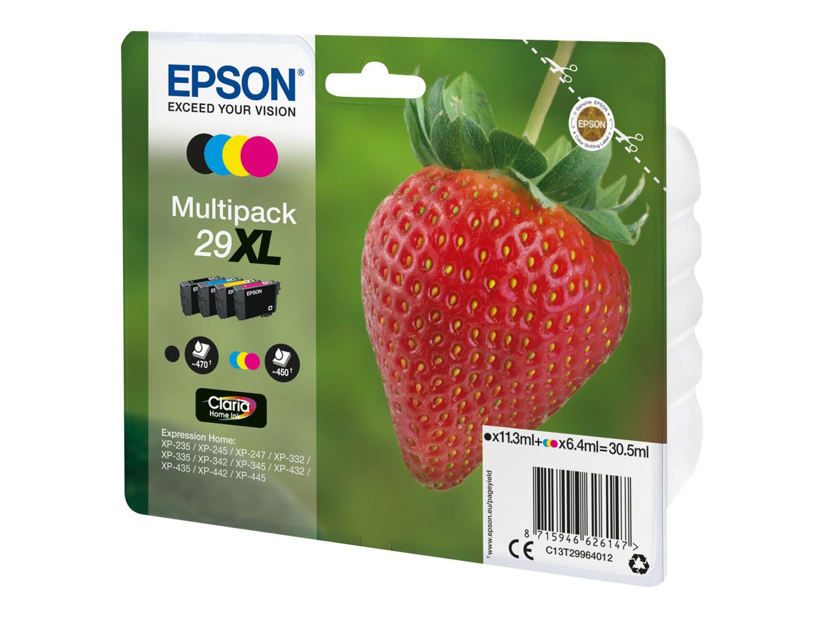 Tinteiro Multipack Epson 29XL XL 4 Cores Original - Imagem 2