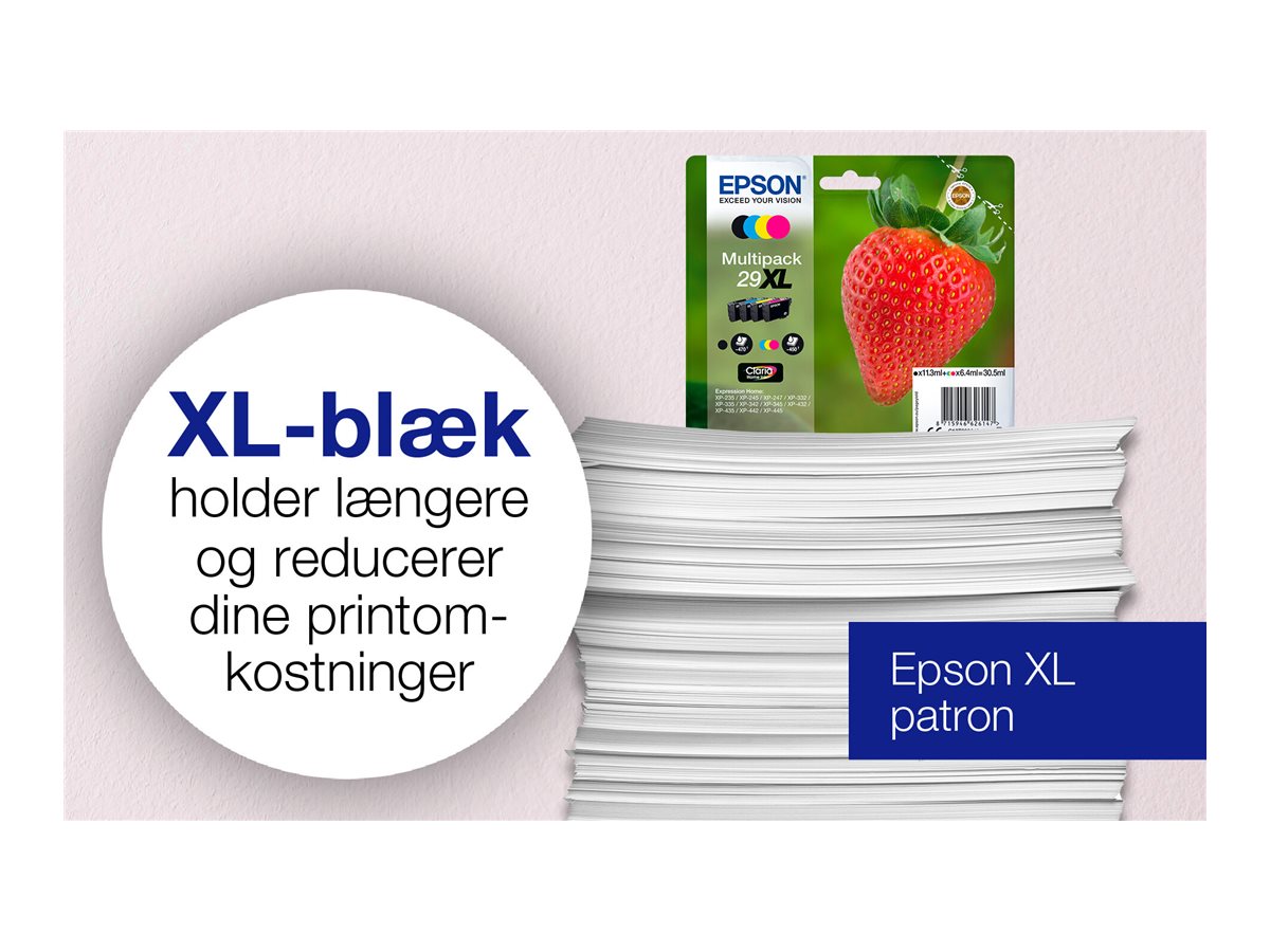 Tinteiro Multipack Epson 29XL XL 4 Cores Original - Imagem 4