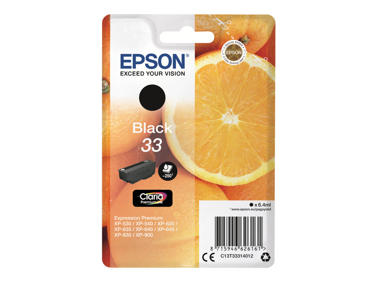 Tinteiro Epson 33 Preto 6.4 ml Original
