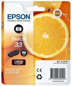 Tinteiro Epson 33 Preto Foto 4.5 ml Original - Imagem 3