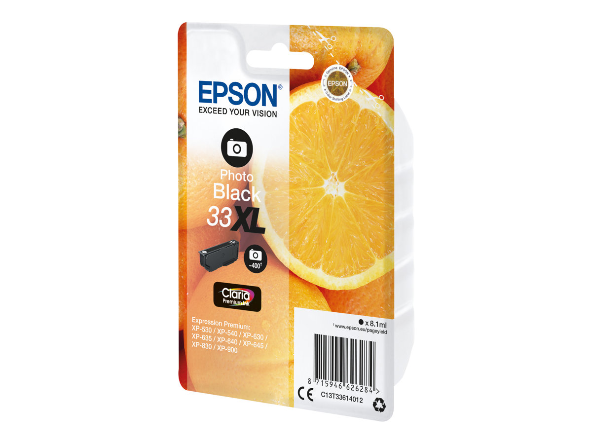 Tinteiro Epson 33XL Preto Foto XL 8.1ml Original - Imagem 2