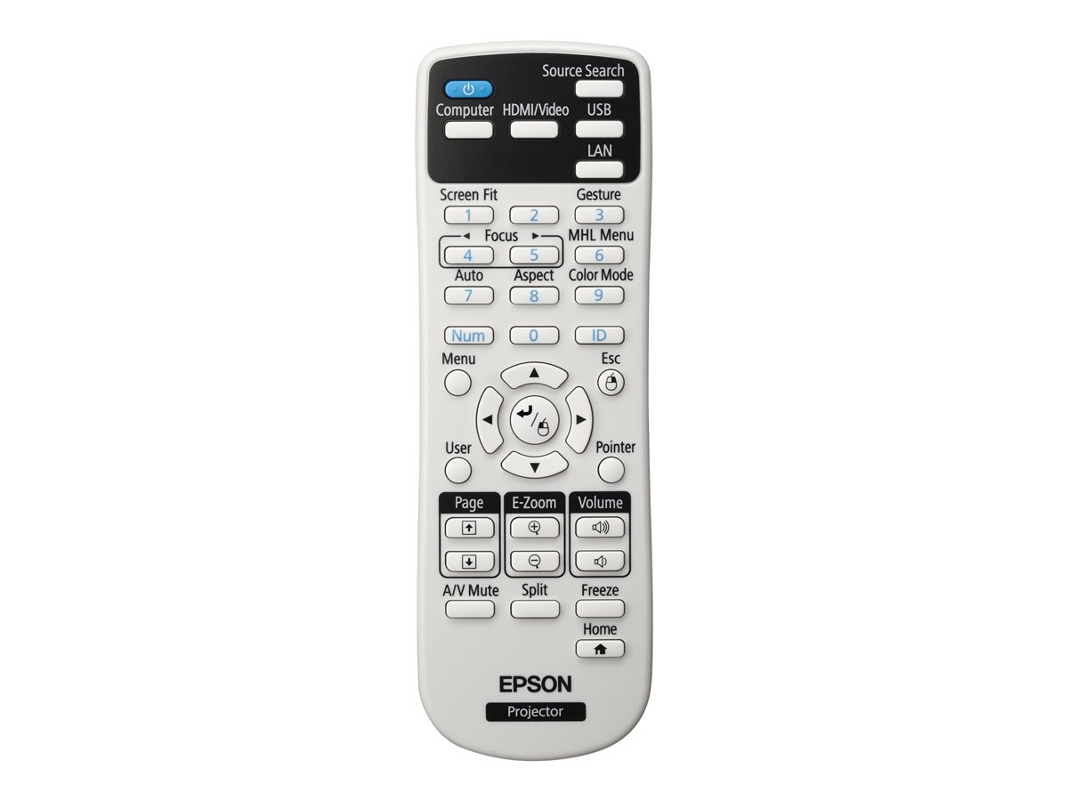 Projetor Epson EB-1780W Portátil 3000 Lumens WiFi Branco - Imagem 2