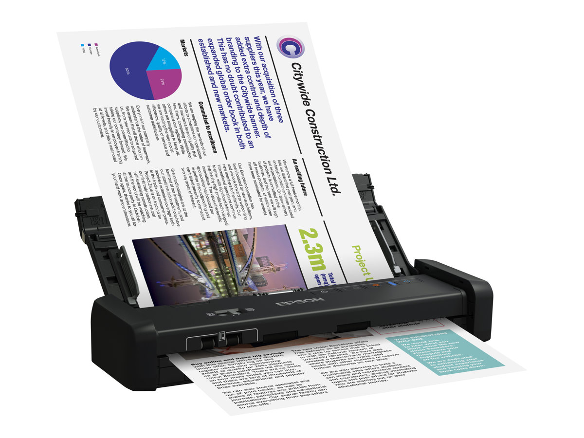 Digitalizador Epson WorkForce DS-310 Duplex A4 ADF - Imagem 5