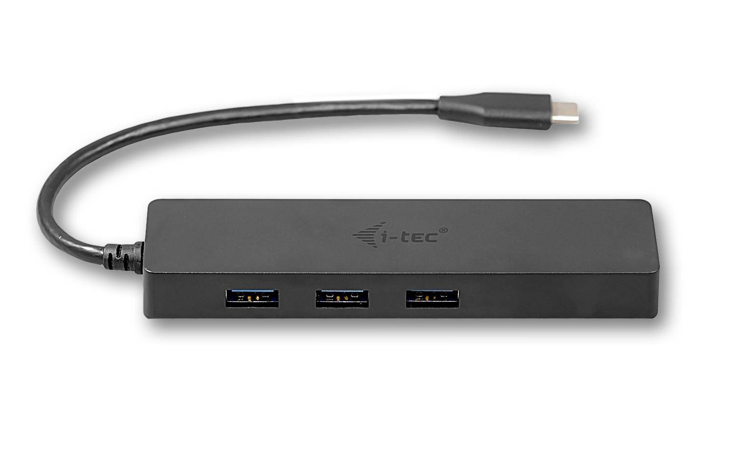 Hub i-Tec USB-C Fino 3 Portas USB 3.0 e Adaptador Rede Gigabit - Imagem 2