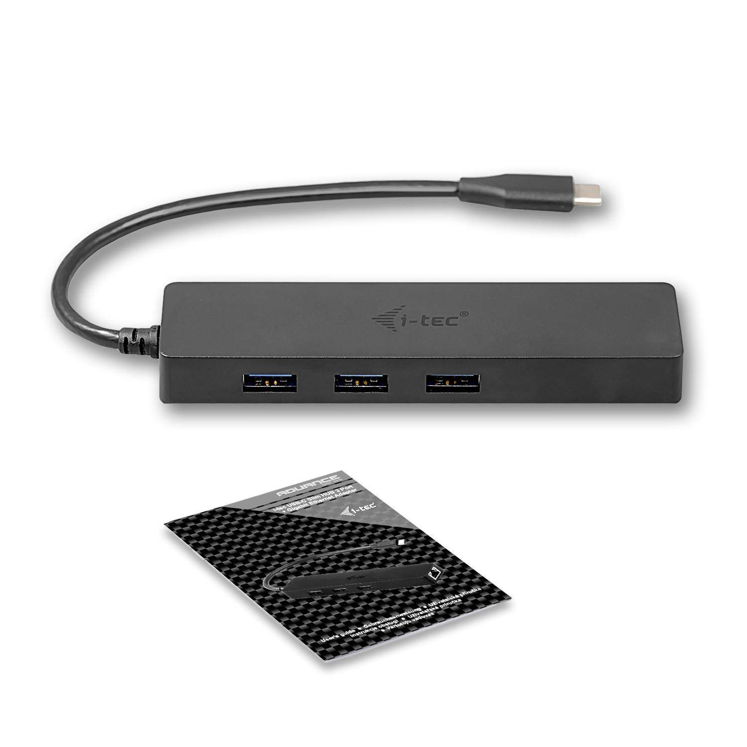 Hub i-Tec USB-C Fino 3 Portas USB 3.0 e Adaptador Rede Gigabit - Imagem 4