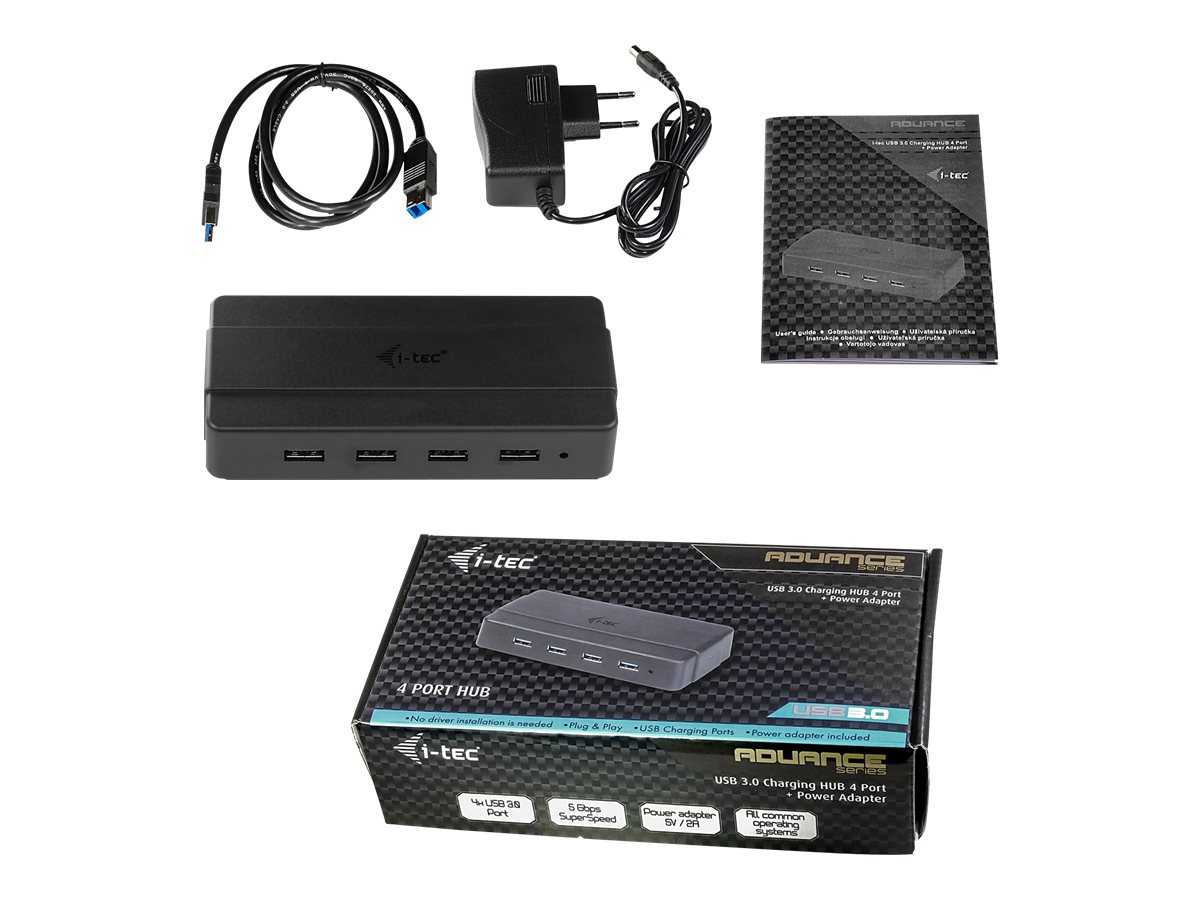 Hub USB 3.0 i-Tec 4 Portas Carregamento - Imagem 3