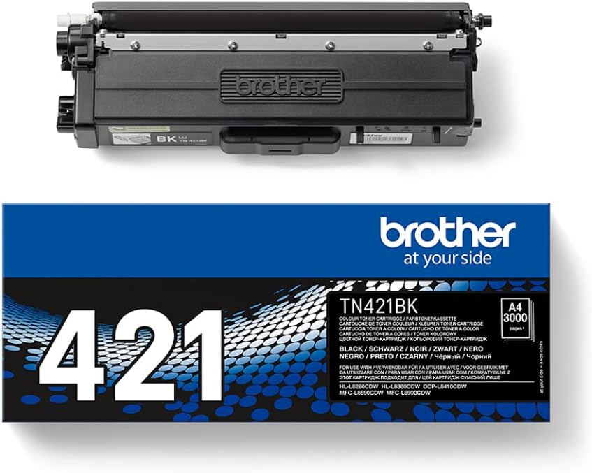 Cartucho de Toner Brother TN421BK Preto Original - Imagem 3
